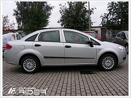 Ochranné boční lišty dveří Fiat Linea 2007-2015