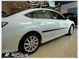 Ochranné boční lišty dveří Mazda 6 sedan 2011-