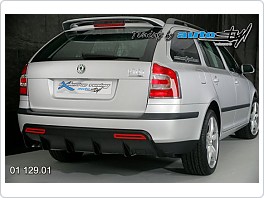 Difuzor zadního nárazníku (dezen UV) solo, Škoda Octavia 2, sedan + combi