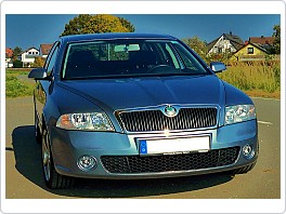 Mřížka předního nárazníku Škoda Octavia 2 RS, 2004-2008, ve stylu RS facelift