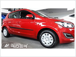 Ochranné boční lišty dveří Hyundai i20, 5dveř. 2013-2014 facelift