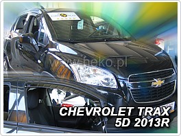 Plexi ofuky oken Chevrolet Trax 2013- přední