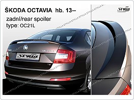 Zadní spoiler, křídlo Škoda Octavia 3, OC21