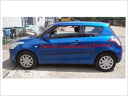 Ochranné boční lišty dveří Suzuki Swift 2011- 3dveř. 