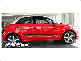 Ochranné boční lišty dveří Audi A1, 2010-