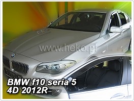 Plexi ofuky oken, deflektory, BMW F10, F11 2010-, přední