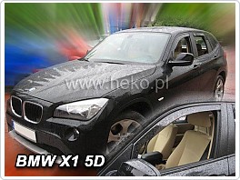 Plexi ofuky oken, deflektory, BMW X1 5dveř. Přední