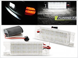 Osvětlení SPZ, LED bílé, CANBUS Opel Astra H, Corsa D, Zafira B, Insignia