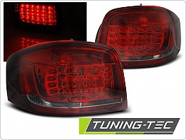 Zadní světla, světlomety, lampy Audi A3 8P, 2008-2012, 3dveř. LED červené, kouřové LDAUB7