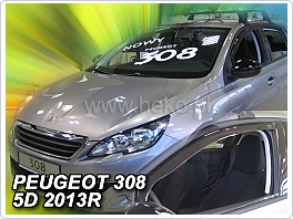 Plexi ofuky oken Peugeot 308, 2013- 5.dveř, přední