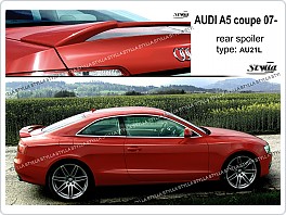 Zadní spoiler Audi A5, coupe 2007-, křídlo na kufr AU21L