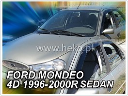 Plexi ofuky oken, deflektory, Ford Mondeo, 1997-2000, přední