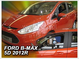 Plexi ofuky oken, deflektory, Ford B-MAX 2012- přední