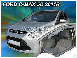 Plexi ofuky oken, deflektory, Ford C-Max, 2011-, přední