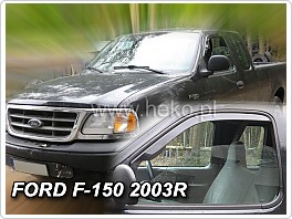 Plexi ofuky oken, deflektory, Ford F-150, model XLT 2D 1999-2003