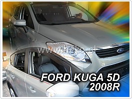 Plexi ofuky oken, deflektory, Ford Kuga, 2008-2013 přední + zadní