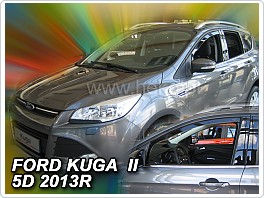 Plexi ofuky oken, deflektory, Ford Kuga, 2013-2019, přední