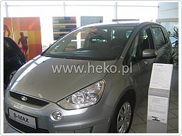 Plexi ofuky oken, deflektory, Ford S-MAX, 2006-2010, přední