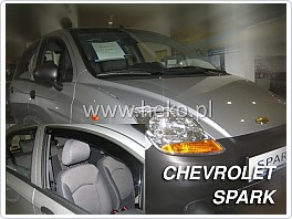 Plexi ofuky oken, deflektory, Chevrolet Spark, model 05-10, 5dveř. přední