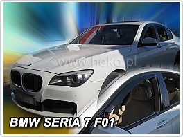 Plexi ofuky oken, deflektory BMW F01, 08- přední