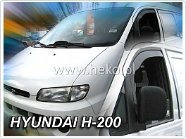 Plexi ofuky oken, deflektory, Hyundai H200