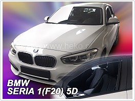 Plexi ofuky oken, deflektory BMW F20 2011- přední