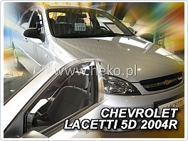 Plexi ofuky oken, deflektory, Chevrolet Lacetti, model 04- přední