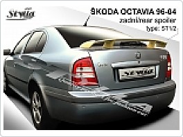 Křídlo ST, zadní spoiler, Škoda Octavia 1, sedan