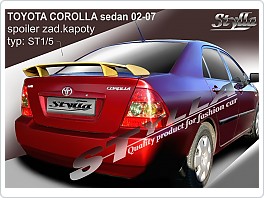 Křídlo, zadní spoiler Toyota Corolla sedan 02-07, ST15