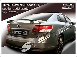 Křídlo, zadní spoiler, Toyota Avensis 2009- sedan