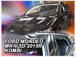 Plexi ofuky oken, deflektory, Ford Mondeo, 2015- přední + zadní pro combi