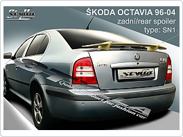 Škoda Octavia 1, sedan, Křídlo SN, zadní spoiler