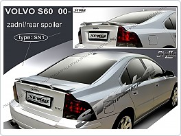 Křídlo, zadní spoiler Volvo S60, 2000-