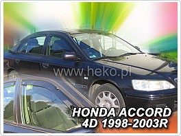 plexi ofuky oken, deflektory, Honda Accord, 1998-2003, přední