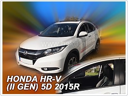 Plexi ofuky oken, deflektory, Honda HR-V 5Dveř 2015- přední