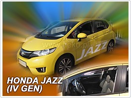 Plexi ofuky oken, deflektory, Honda Jazz, 2015- přední