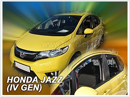 Plexi ofuky oken, deflektory, Honda Jazz, 2015- přední + zadní