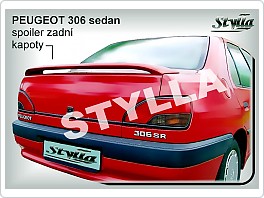 Křídlo, zadní spoiler Audi 80, 1986-1993