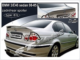 Křídlo, zadní spoiler BMW E46, 98- lim.