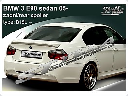 Křídlo, zadní spoiler BMW E90, 05- sedan,