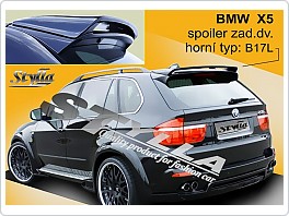 Stříška, zadní spoiler BMW X5, E70, 2007-2013