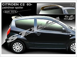 Stříška, zadní spoiler, Citroen C2