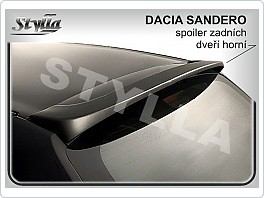 Stříška, zadní spoiler, Dacia Sandero