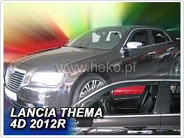 Plexi ofuky oken, deflektory Lancia Thema 2012- přední