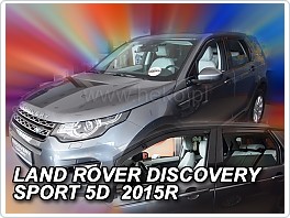 Plexi ofuky, deflektory Land Rover Discovery Sport, 2015- přední + zadní