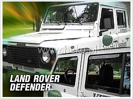 Plexi ofuky, deflektory Land Rover Defender 1989- přední + zadní