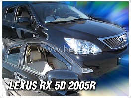 Plexi ofuky, deflektory Lexus RX 03-08 přední + zadní