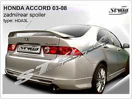 Křídlo, zadní spoiler Honda Accord sedan model 03-08 HOA3C