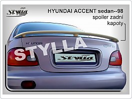 Křídlo, zadní spoiler, Hyundai Accent, 94-98 sedan