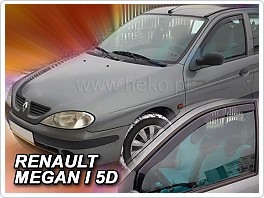 Plexi ofuky oken Renault Megane, model 96-02, classic, hatchback, combi, přední